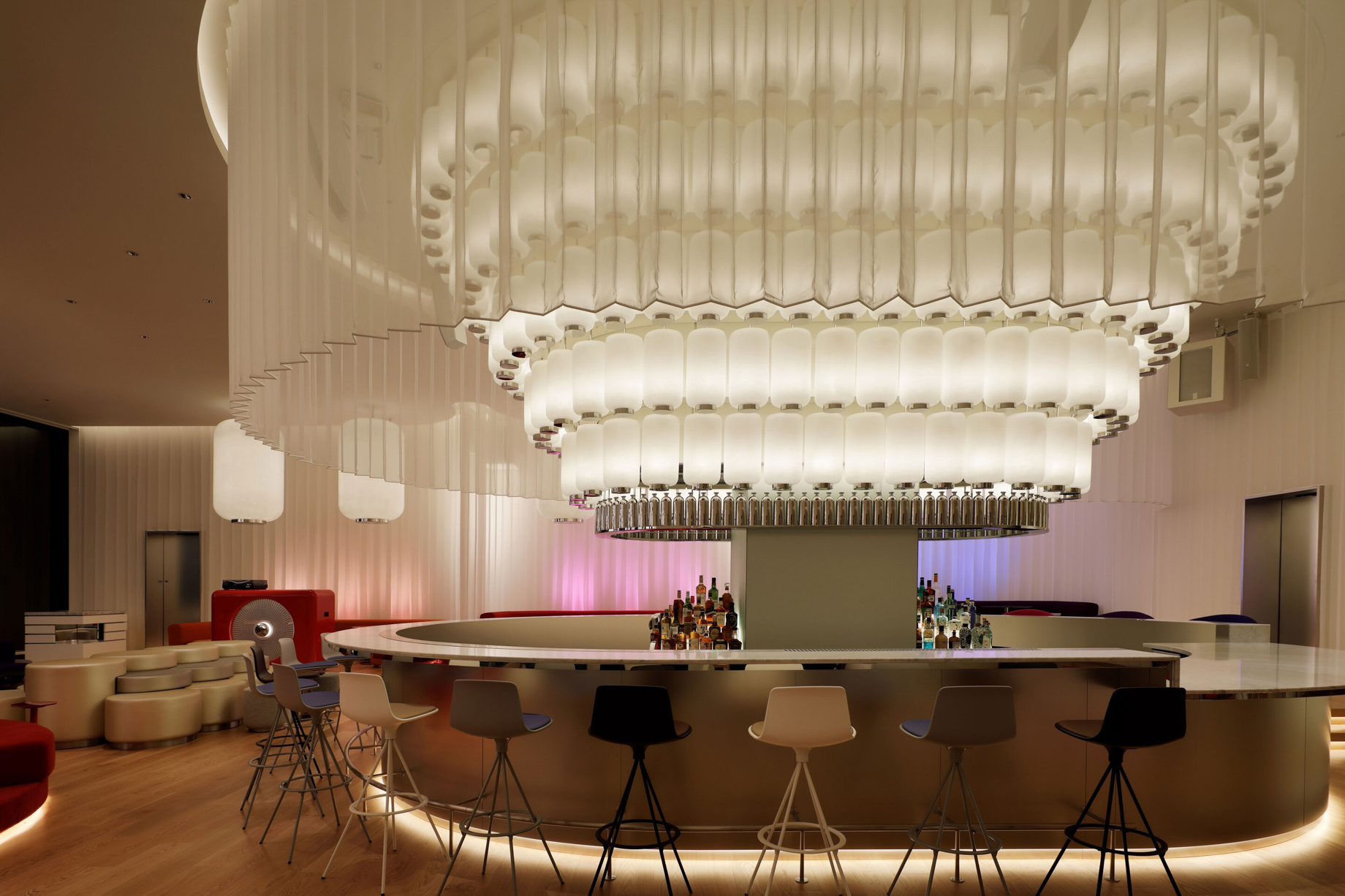 W Osaka Hotel - Osaka, Japan - LIVING ROOM Bar