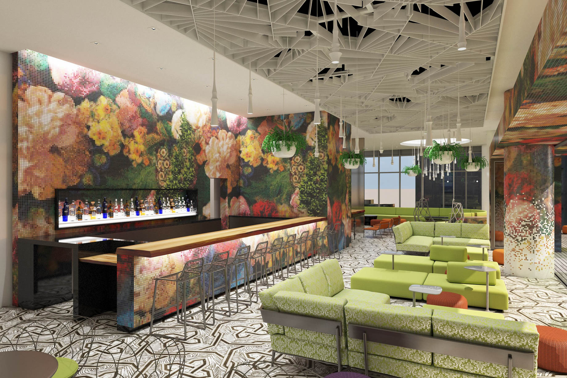 W Philadelphia Hotel – Philadelphia, PA, USA – Wet Deck Bar