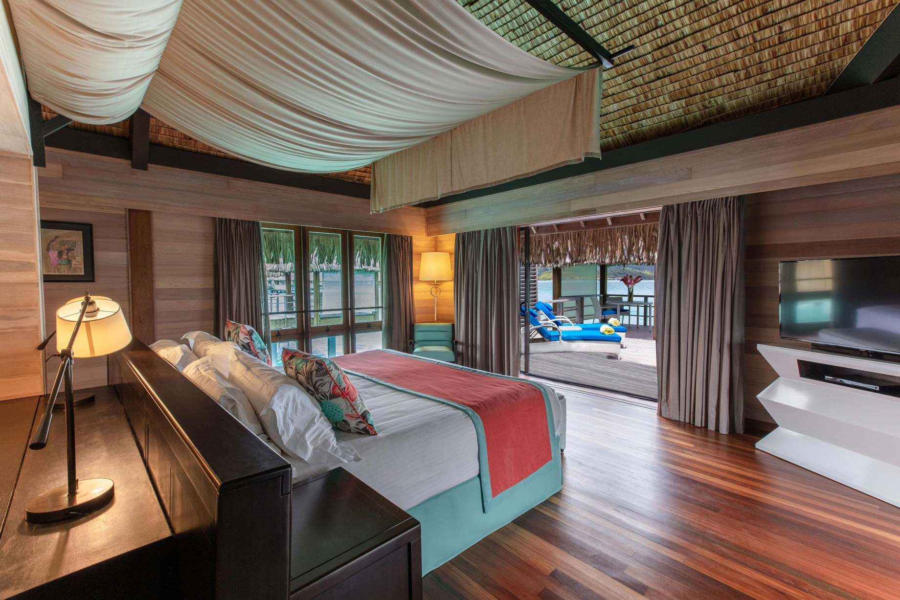 The St. Regis Bora Bora Resort - Bora Bora, French Polynesia - Overwater Deluxe Otemanu Villa