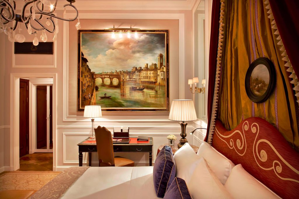 The St. Regis Florence Hotel - Florence, Italy - Deluxe Room Medici style