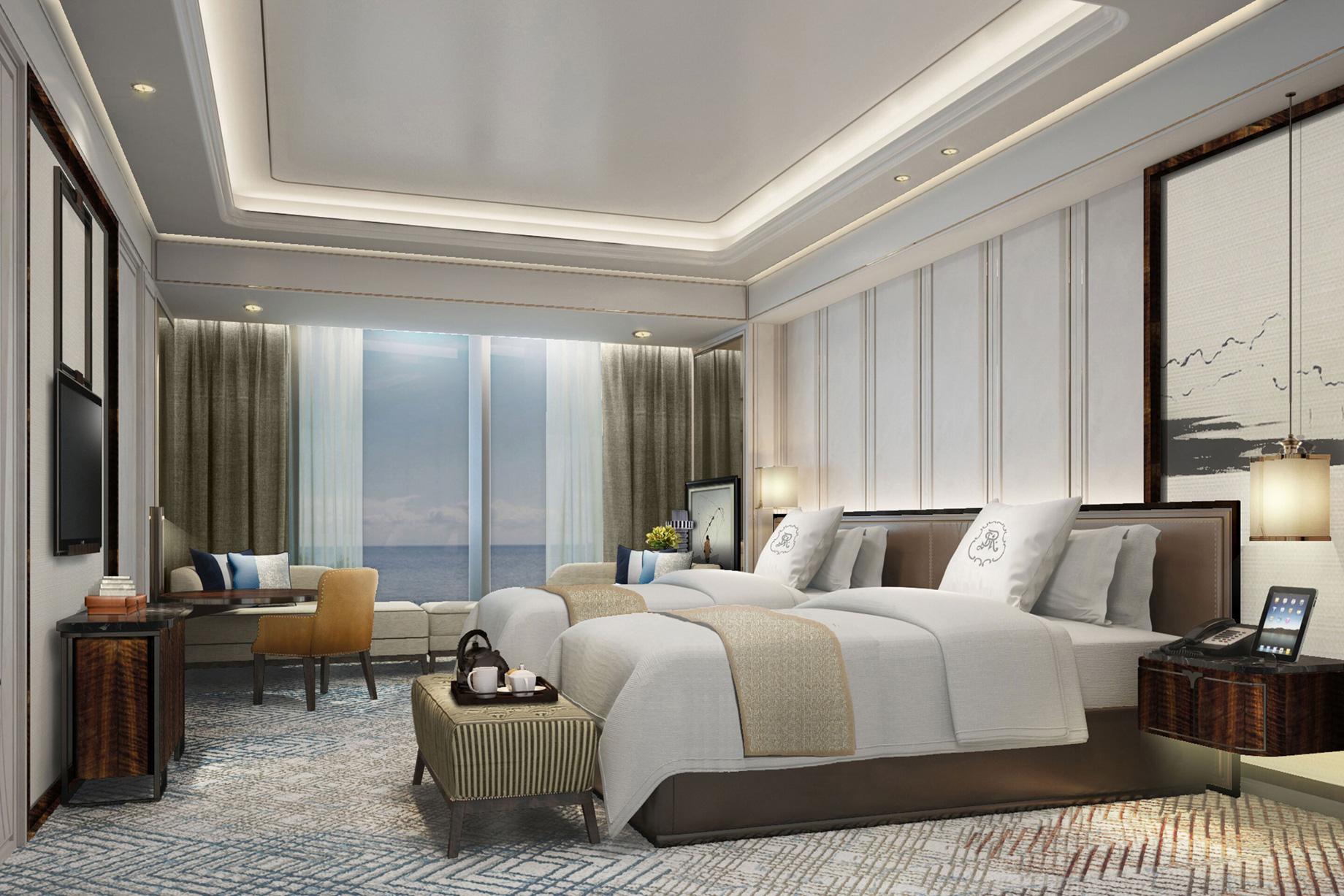 The St. Regis Qingdao Hotel – Qingdao, Shandong, China – Premier Guest Room