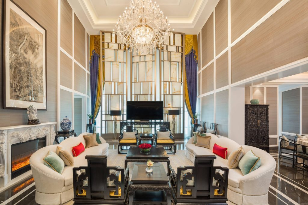 The St. Regis Shanghai Jingan Hotel - Shanghai, China - President Suite Living Room