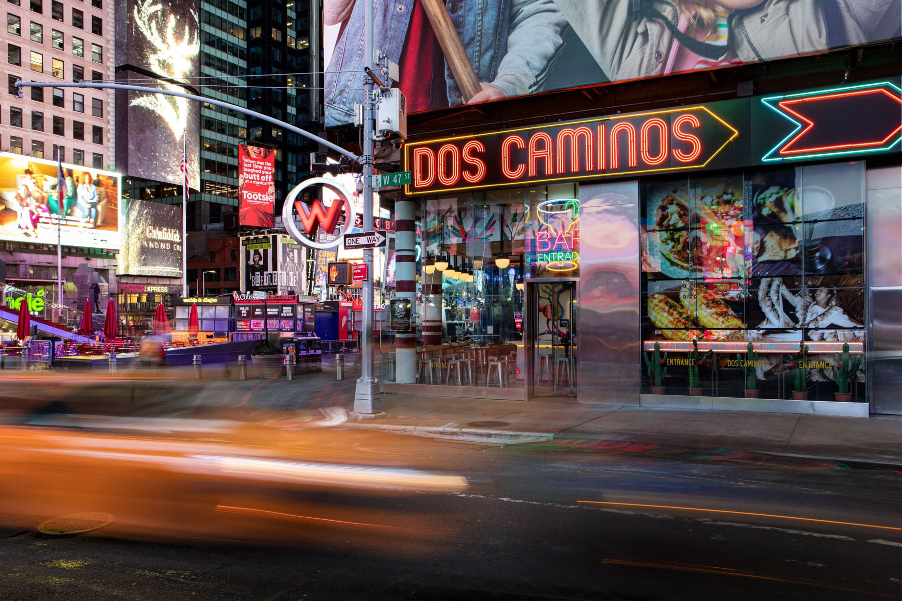 W New York Times Square Hotel – New York, NY, USA – Dos Caminos Exterior