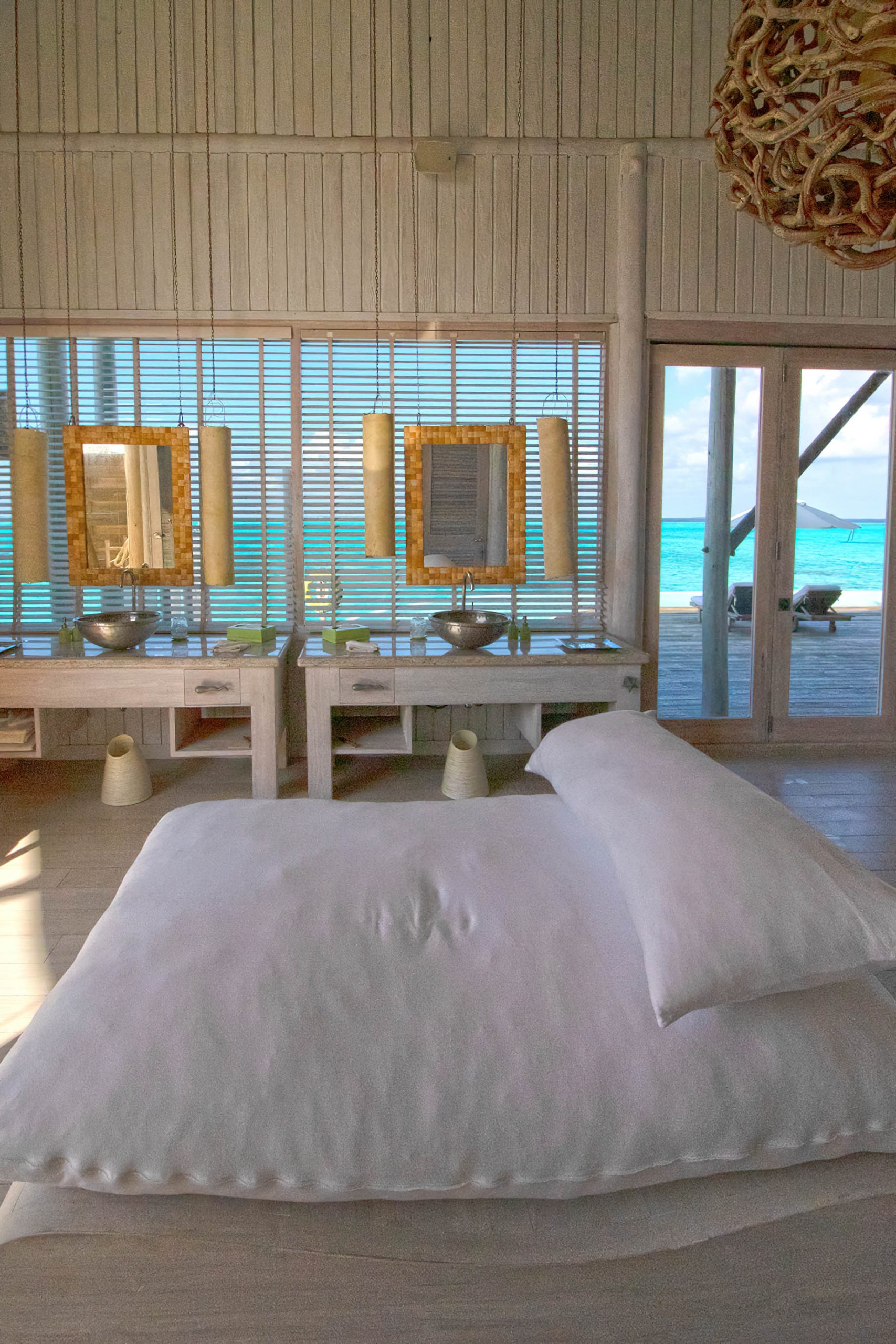 Soneva Jani Resort – Noonu Atoll, Medhufaru, Maldives – 4 Bedroom Water Reserve Villa Bathroom
