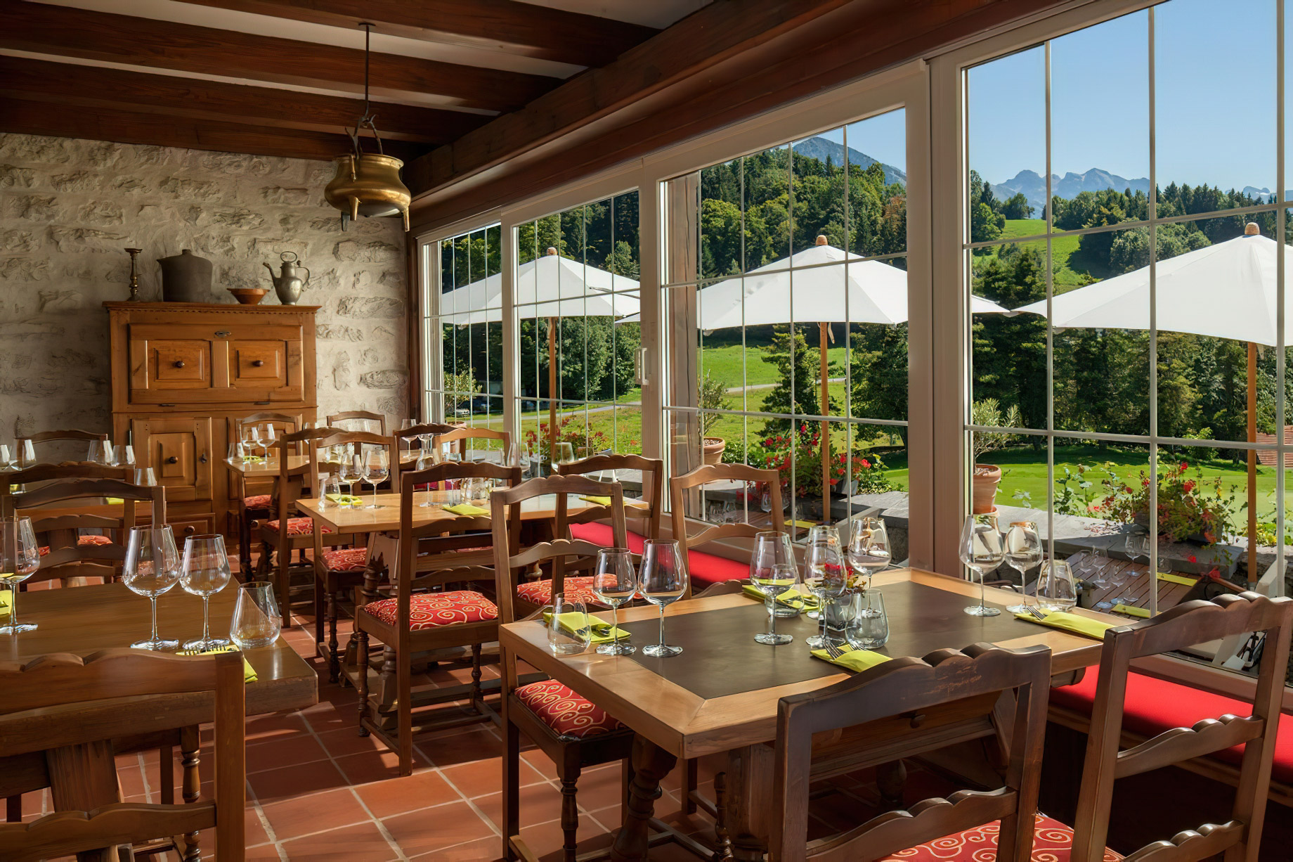 Taverne 1879 – Burgenstock Hotels & Resort – Obburgen, Switzerland – Dining Room