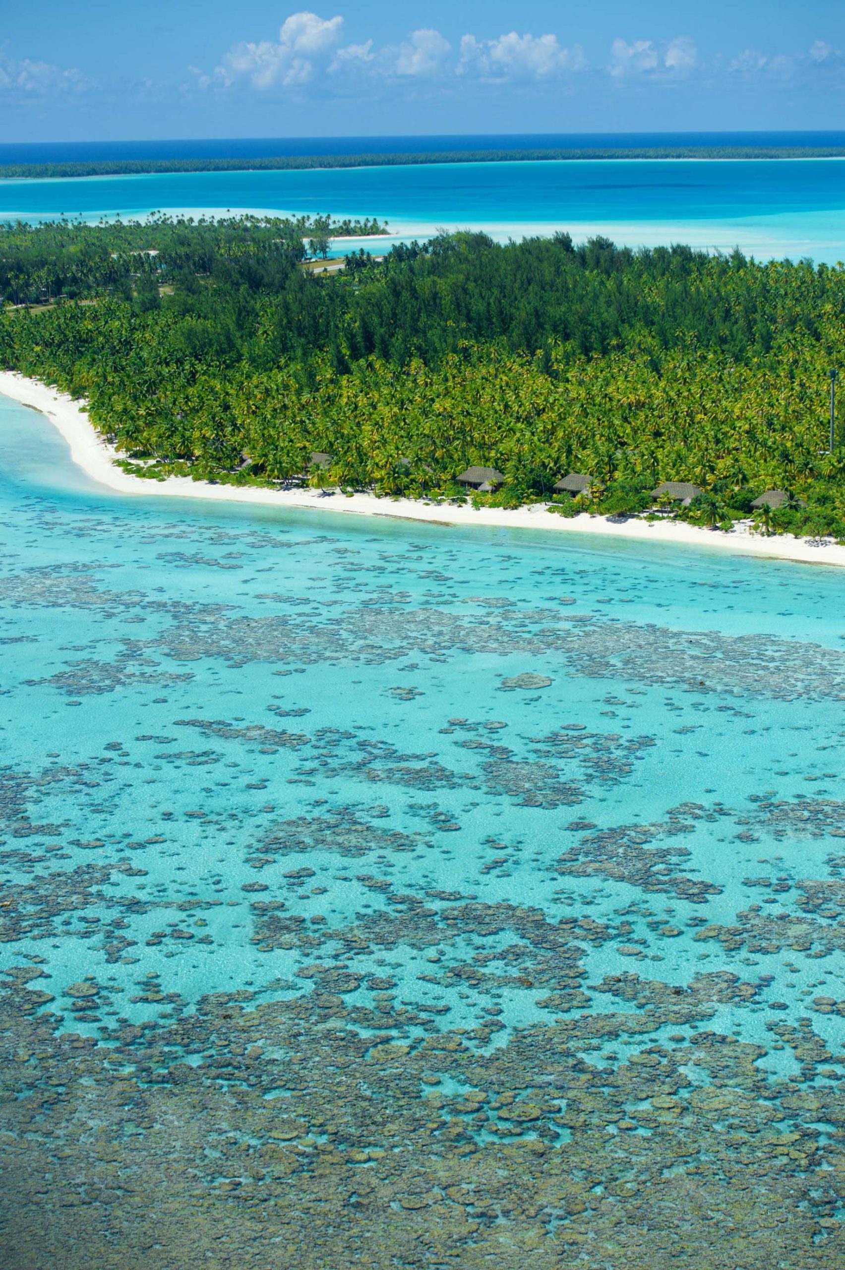 The Brando Resort – Tetiaroa Private Island, French Polynesia – Aerial Resort View