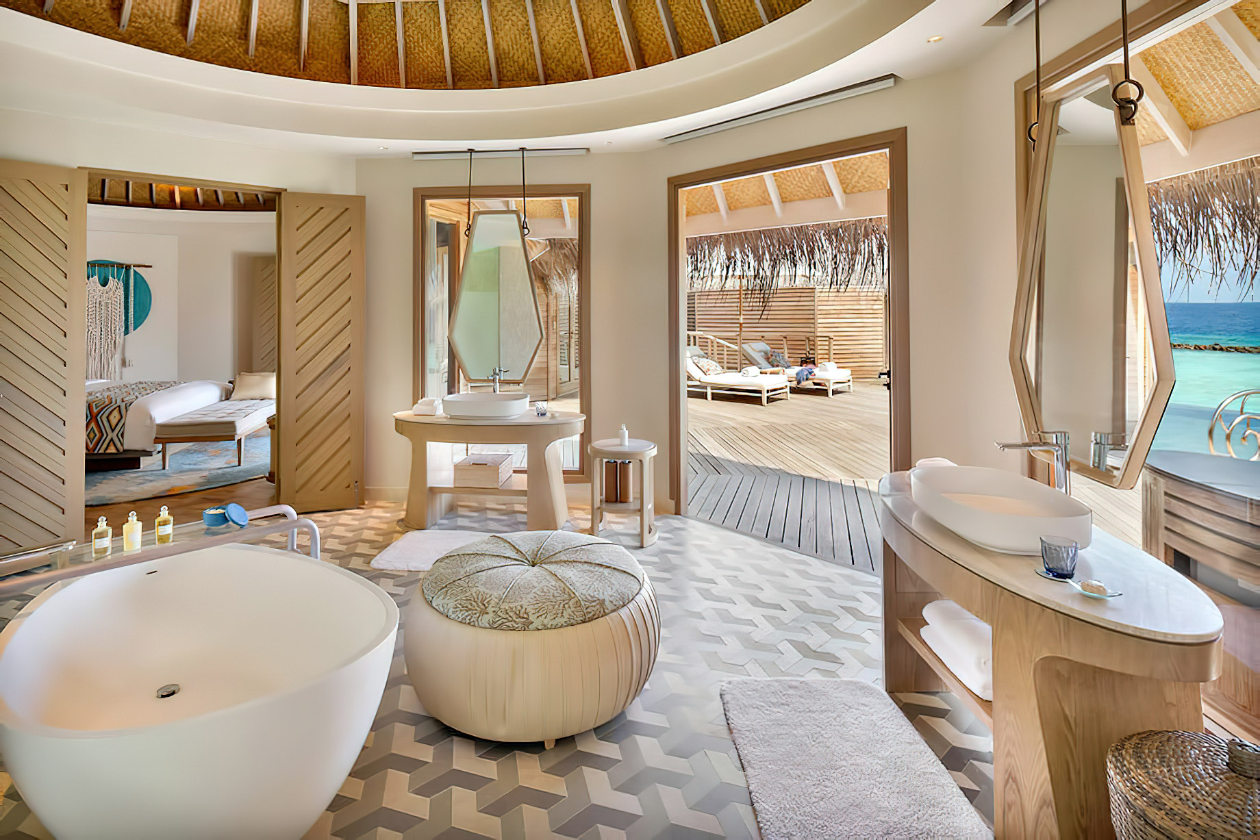 The Nautilus Maldives Resort – Thiladhoo Island, Maldives – The Nautilus Retreat Master Bathroom