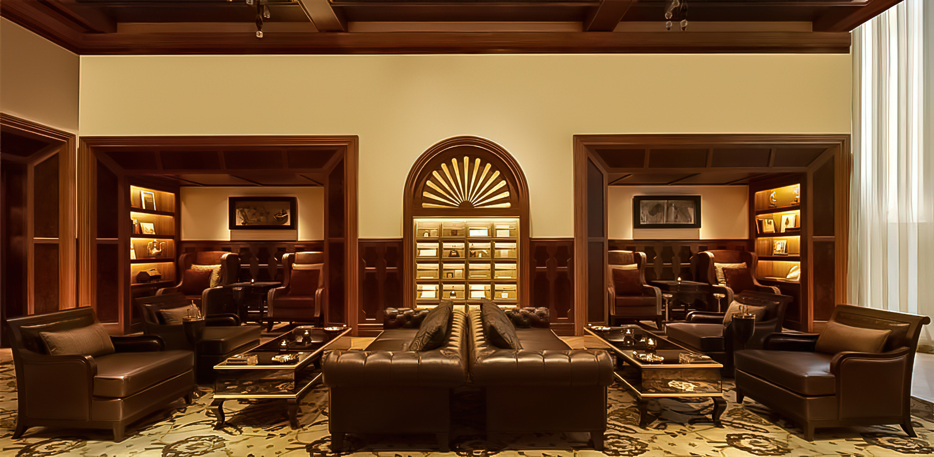 The St. Regis Abu Dhabi Hotel – Abu Dhabi, United Arab Emirates – St. Regis Bar Cigar Lounge