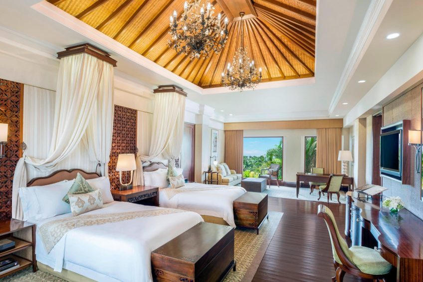The St. Regis Bali Resort - Bali, Indonesia - Grand Astor Suite Twin Bedroom