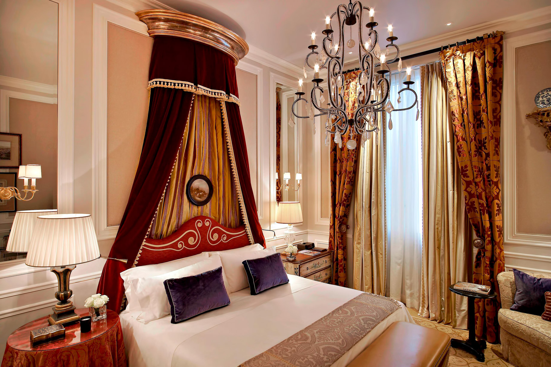 The St. Regis Florence Hotel – Florence, Italy – Deluxe Room Medici style