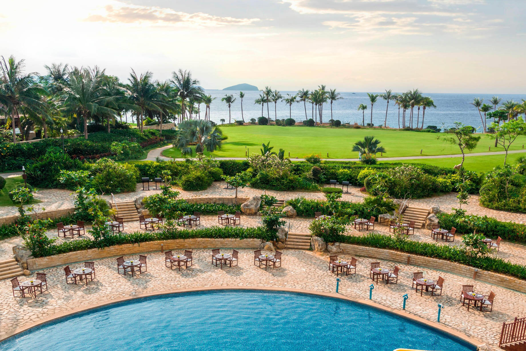 The St. Regis Sanya Yalong Bay Resort – Hainan, China – Family Pool Barbecue Dinner