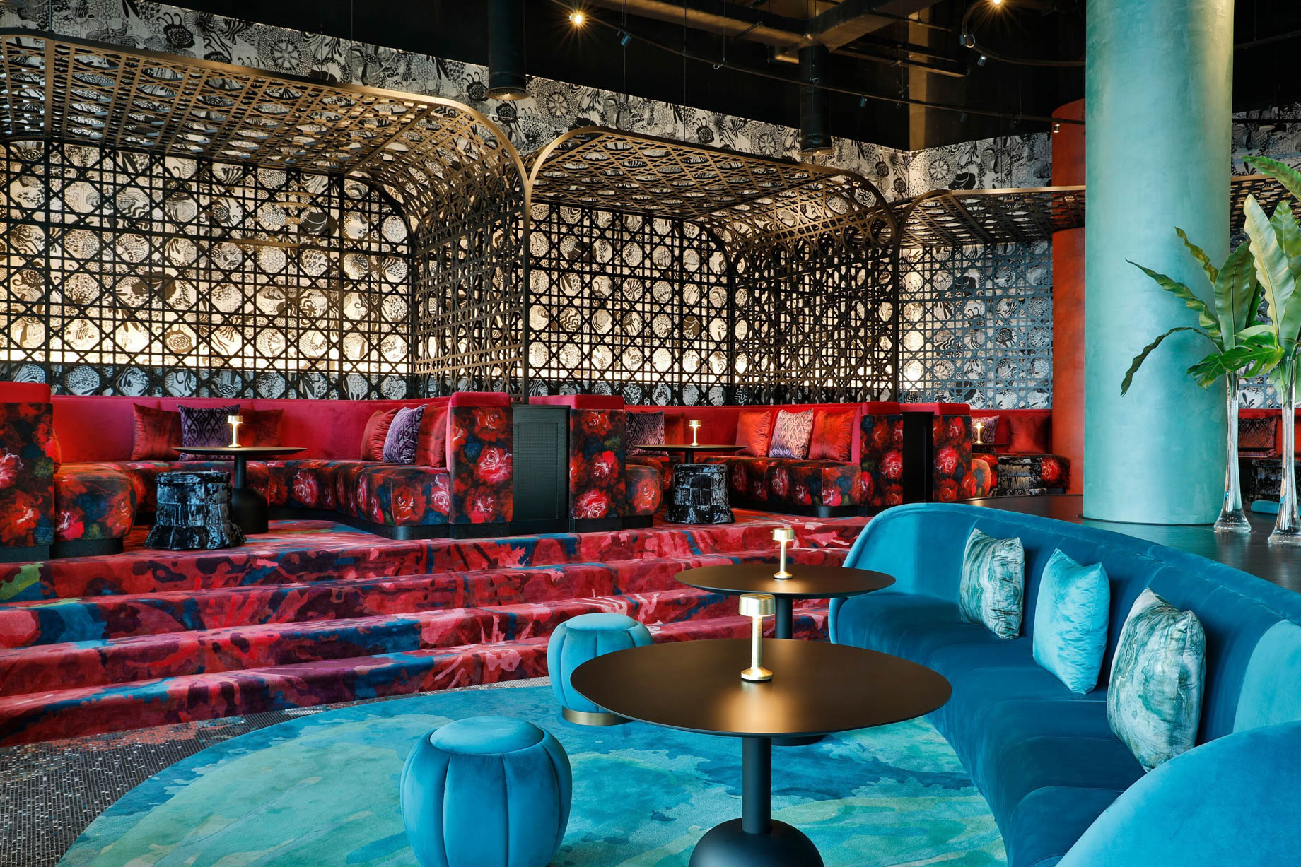 W Abu Dhabi Yas Island Hotel – Abu Dhabi, UAE – W Lounge