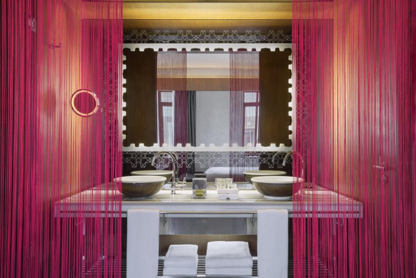 W Istanbul Hotel - Istanbul, Turkey - Guest Bathroom Vanity
