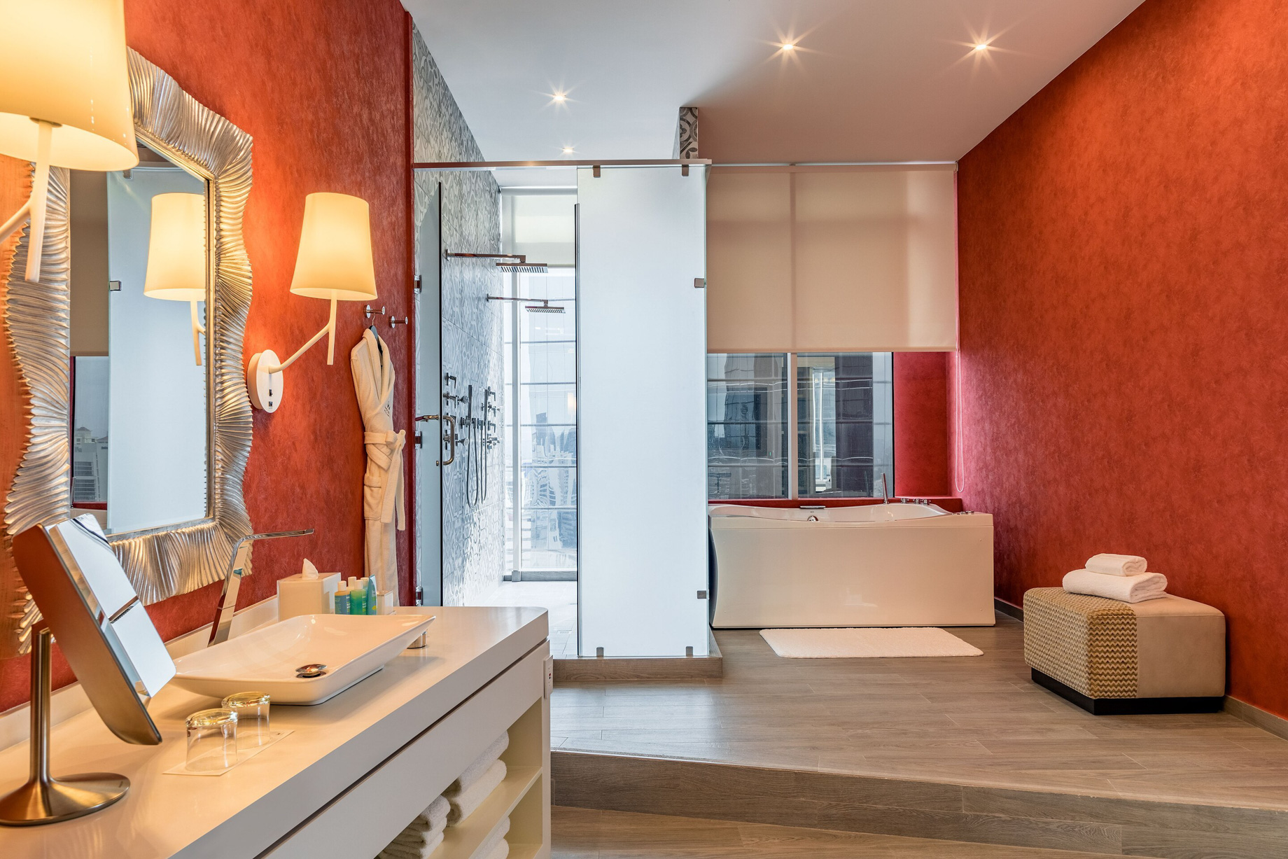 W Panama Hotel – Panama City, Panama – Suite Bathroom Deluxe Walk In Shower