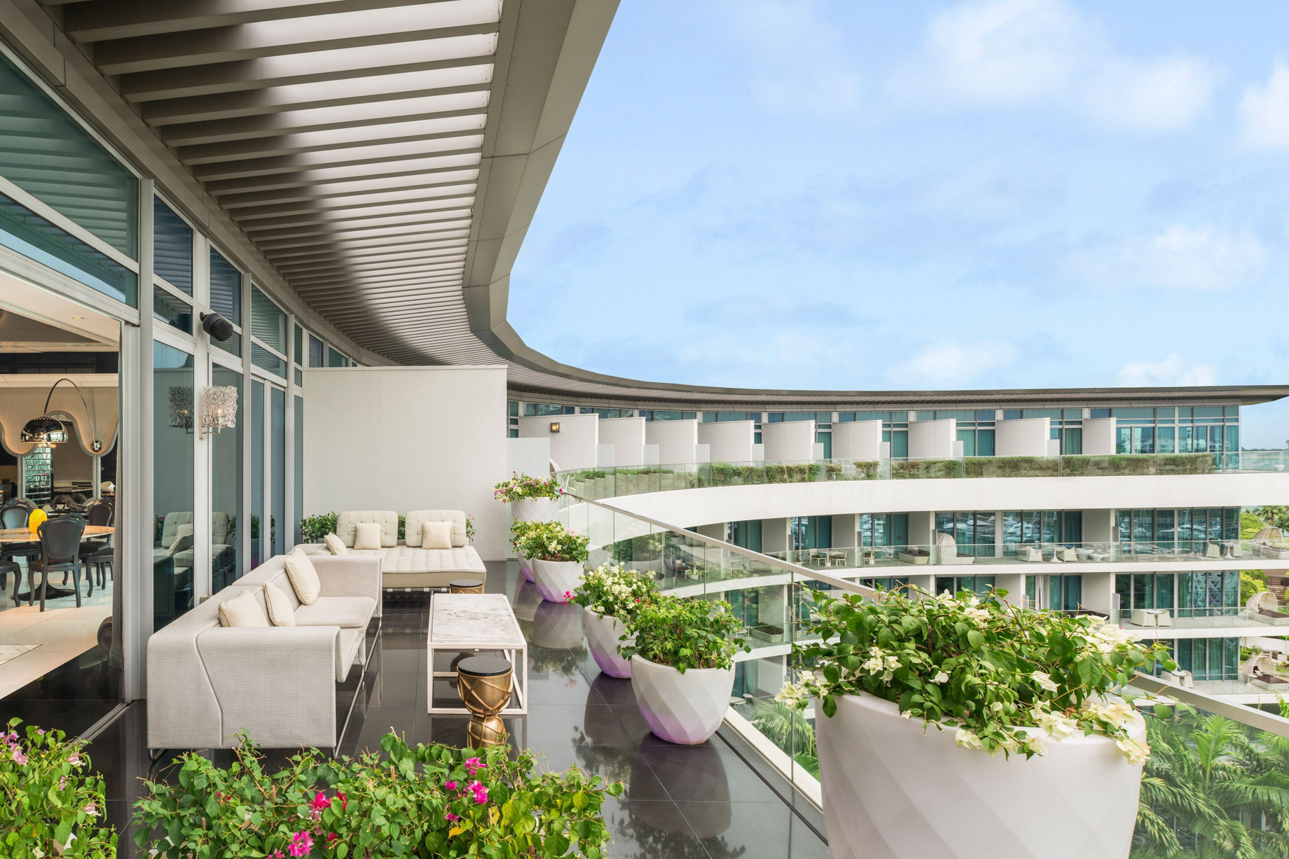 W Singapore Sentosa Cove Hotel – Singapore – Extreme WOW Suite Balcony