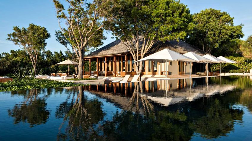 Amanyara Resort - Providenciales, Turks and Caicos Islands - Artist Ocean Villa Infinity Pool Deck
