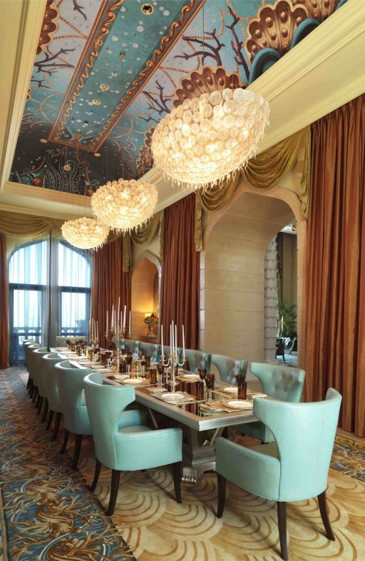 Atlantis The Palm Resort - Crescent Rd, Dubai, UAE - Royal Bridge Suite Dining Room