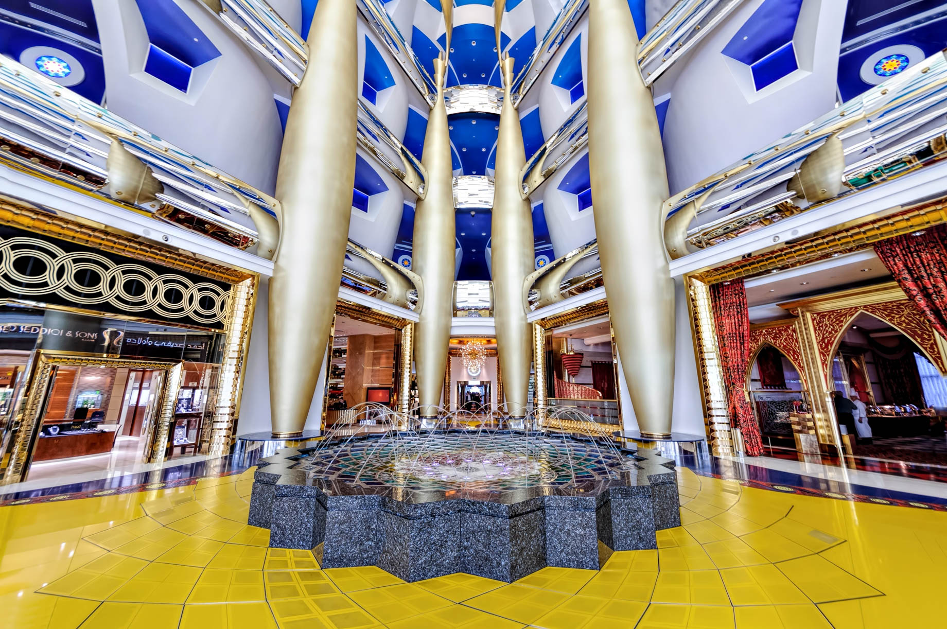 Burj Al Arab Jumeirah Hotel – Dubai, UAE – Upper Mezzanine