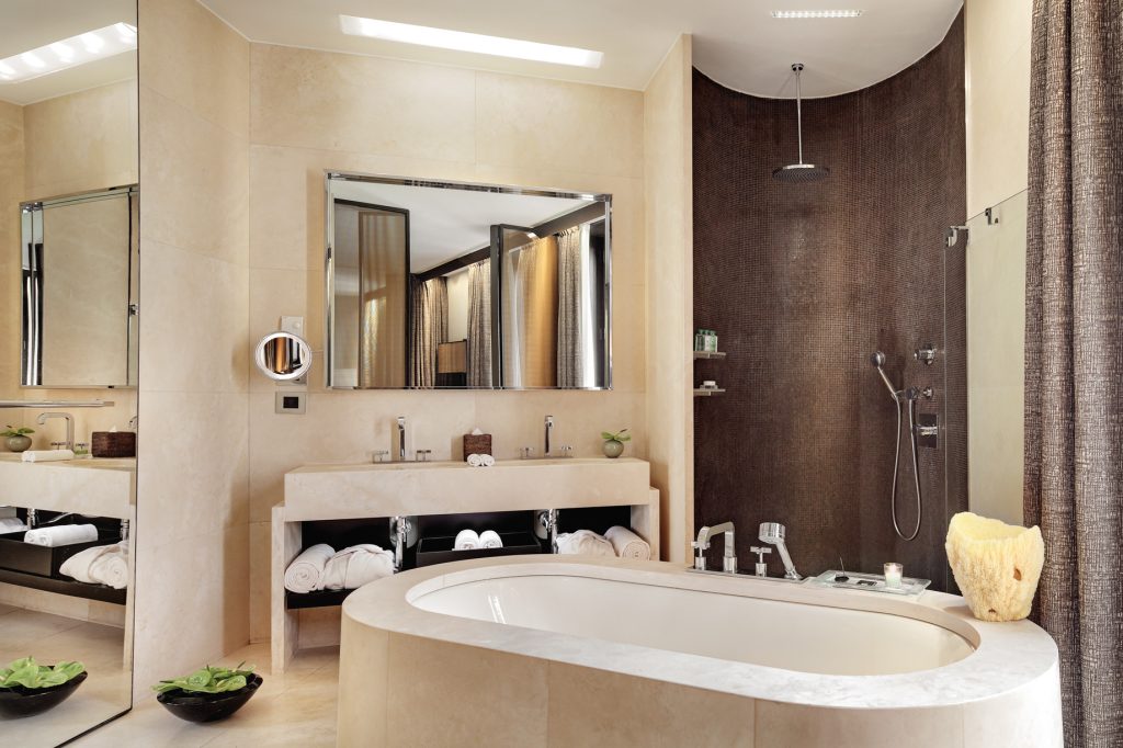 Bvlgari Hotel Milano - Milan, Italy - One Bedroom Suite Bathroom