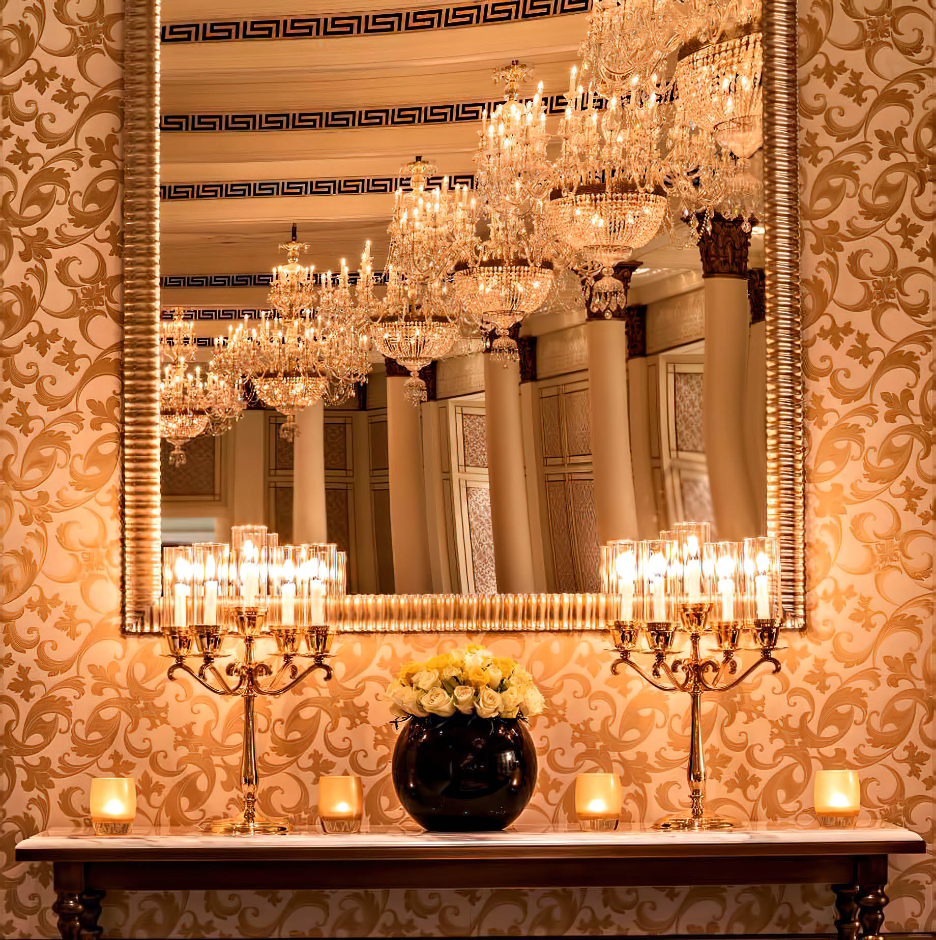 Palazzo Versace Dubai Hotel - Jaddaf Waterfront, Dubai, UAE - Neoclassical Architecture and Signature Versace Decor
