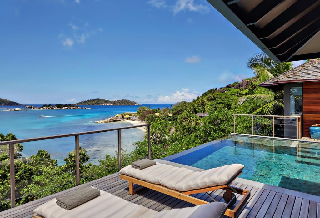 Six Senses Zil Pasyon Resort - Felicite Island, Seychelles - Oceanfront Pool Villa Deck