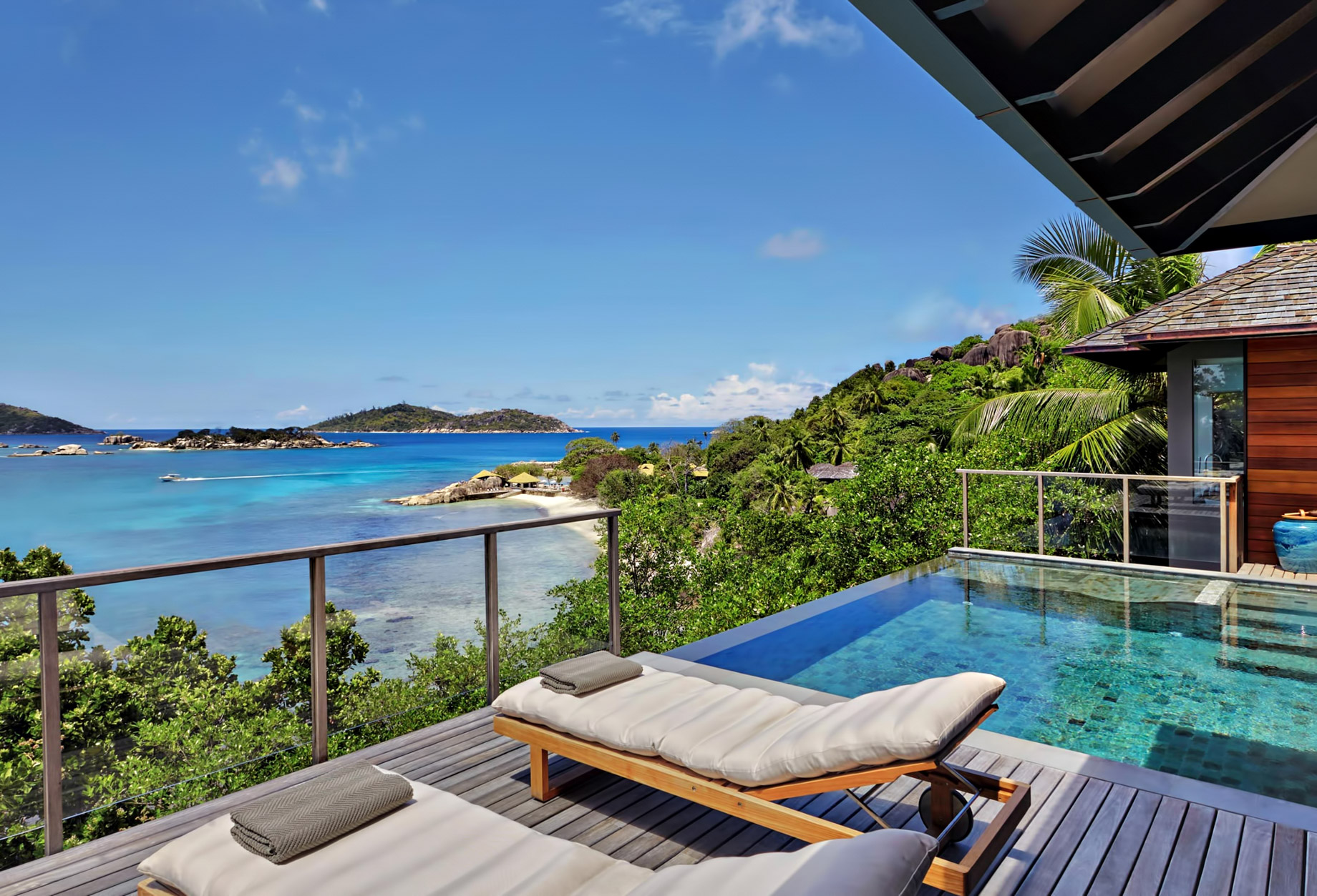 Six Senses Zil Pasyon Resort – Felicite Island, Seychelles – Oceanfront Pool Villa Deck