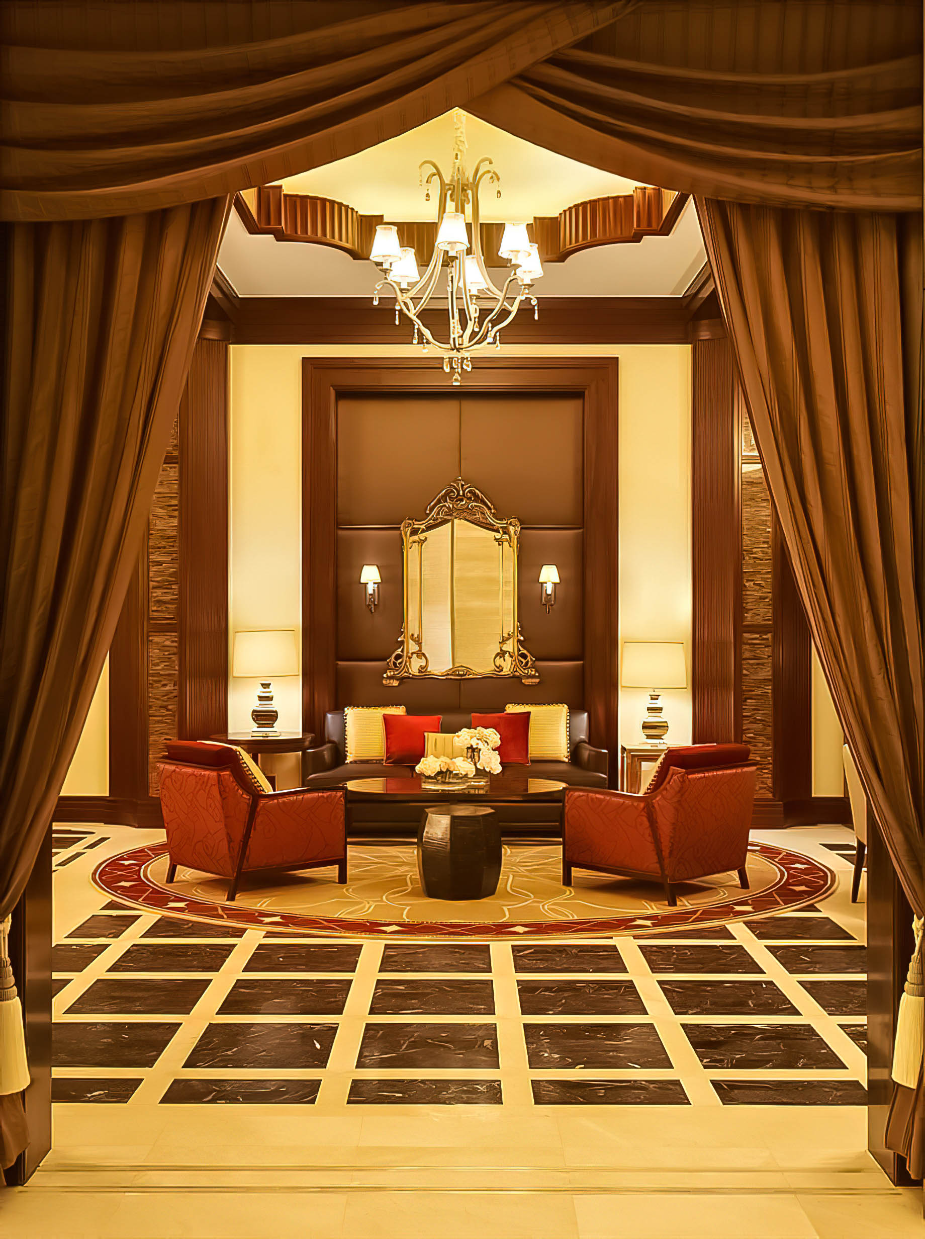 The St. Regis Abu Dhabi Hotel - Abu Dhabi, United Arab Emirates - Welcome Lounge