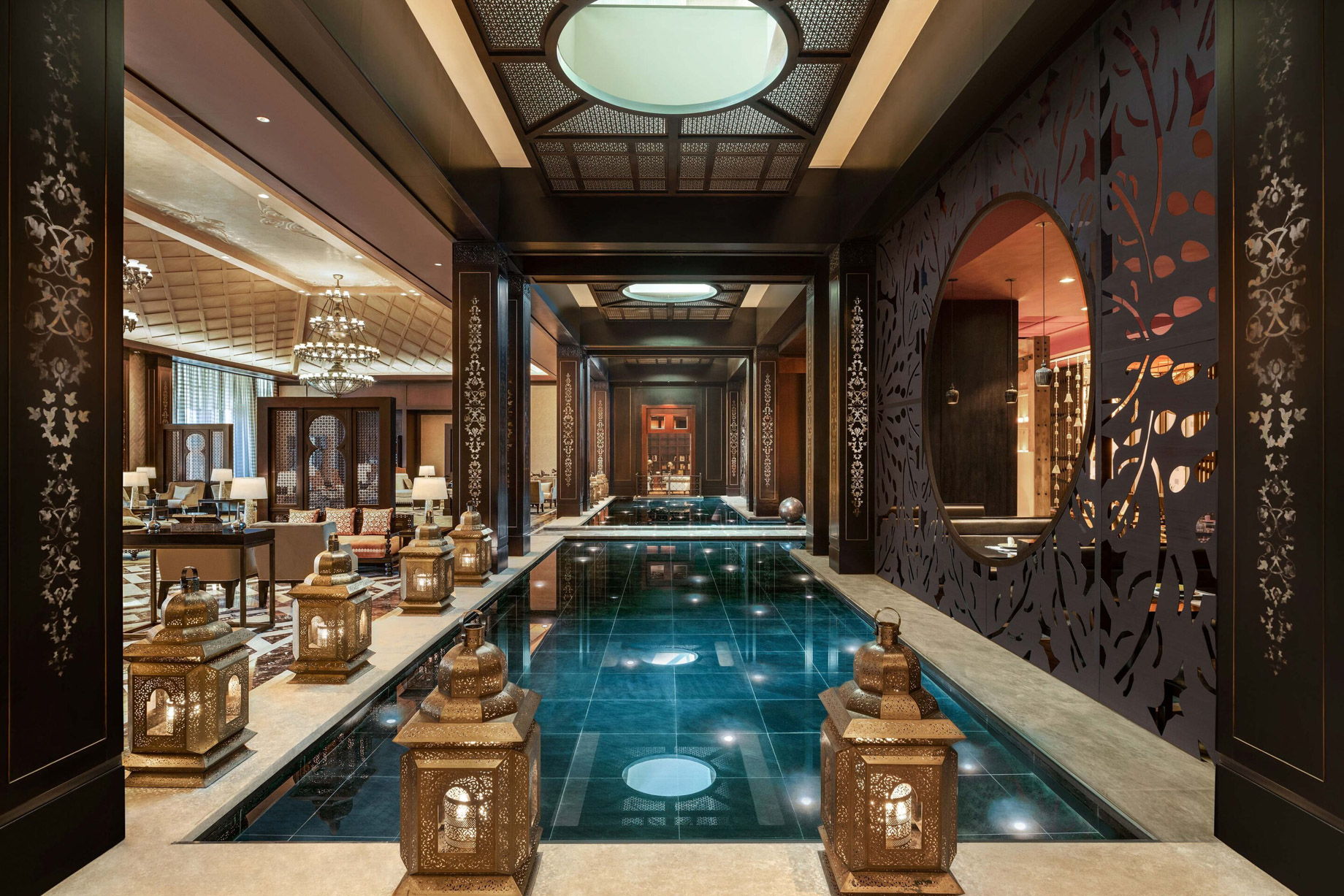 The St. Regis Cairo Hotel – Cairo, Egypt – Lobby Lounge The Water Garden