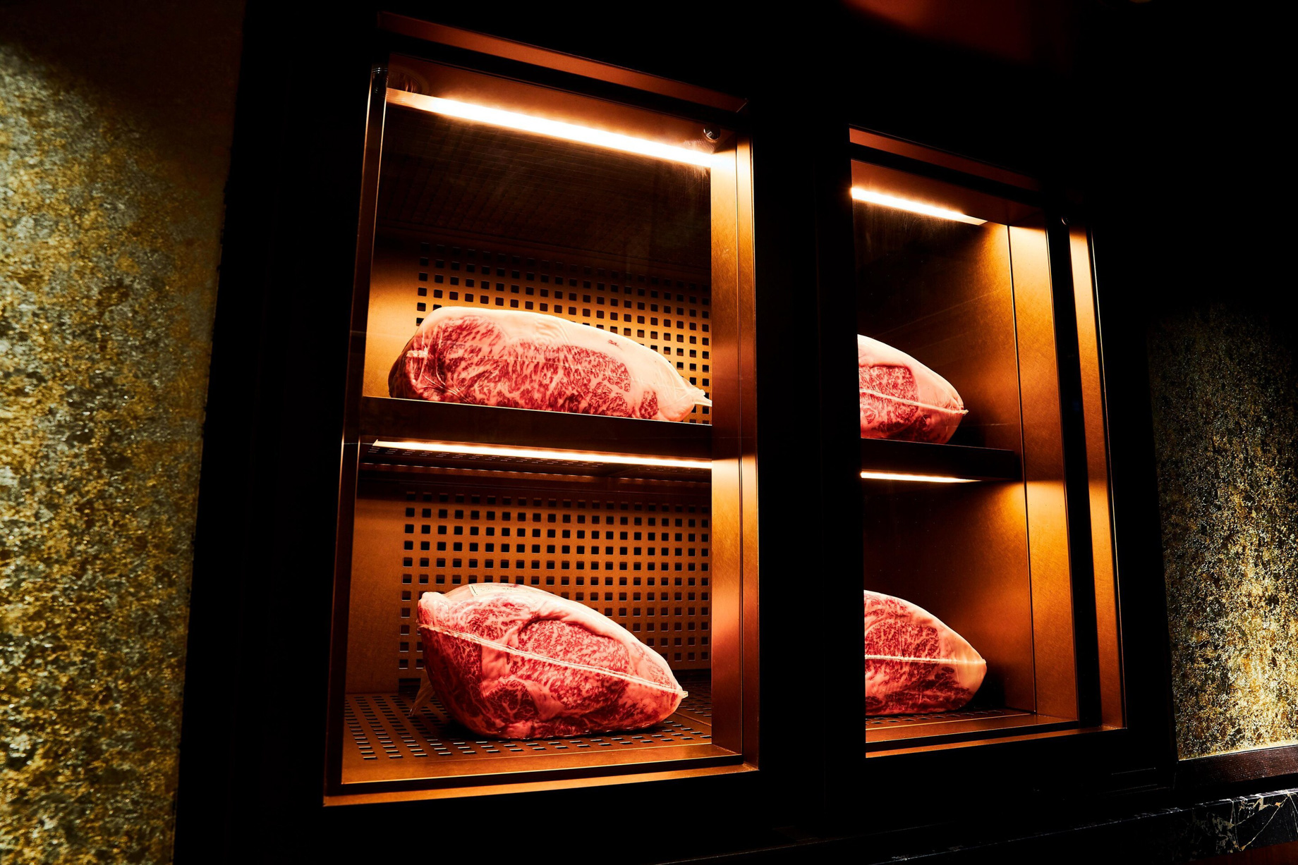 The St. Regis Osaka Hotel – Osaka, Japan – Teppanyaki Restaurant WAJO Meat Cellar