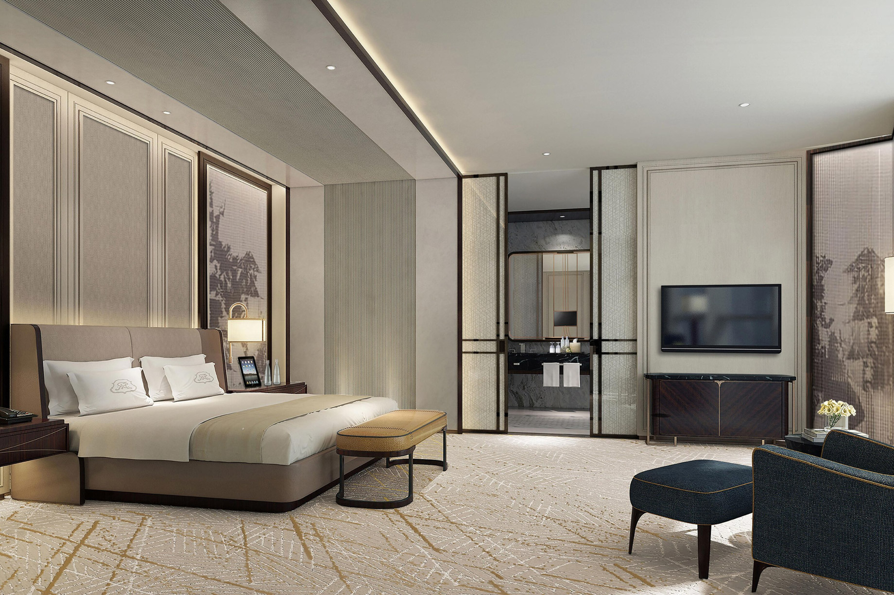 The St. Regis Qingdao Hotel - Qingdao, Shandong, China - Caroline Astor Suite