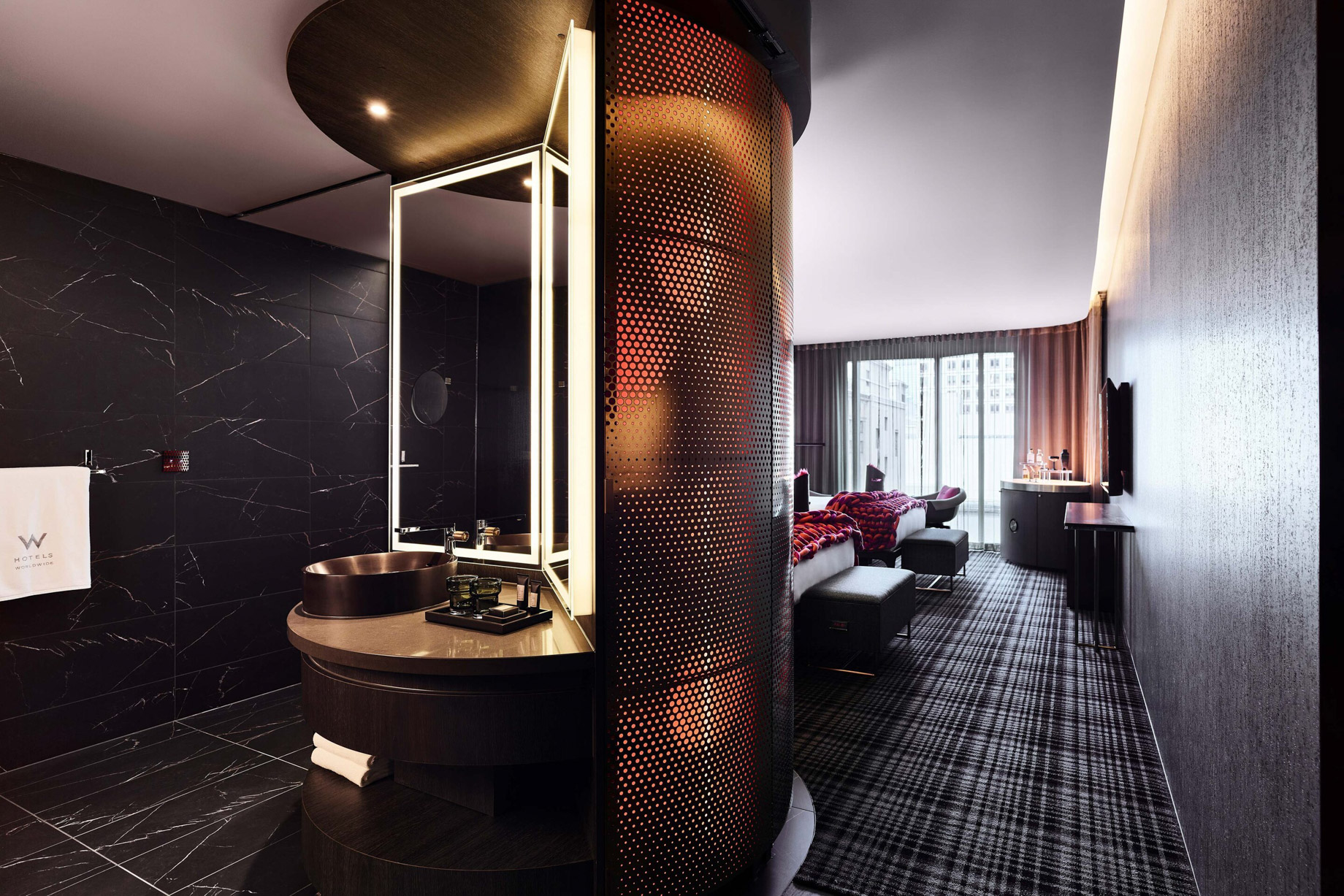 W Melbourne Hotel – Melbourne, Australia – Fabulous Double Bathroom