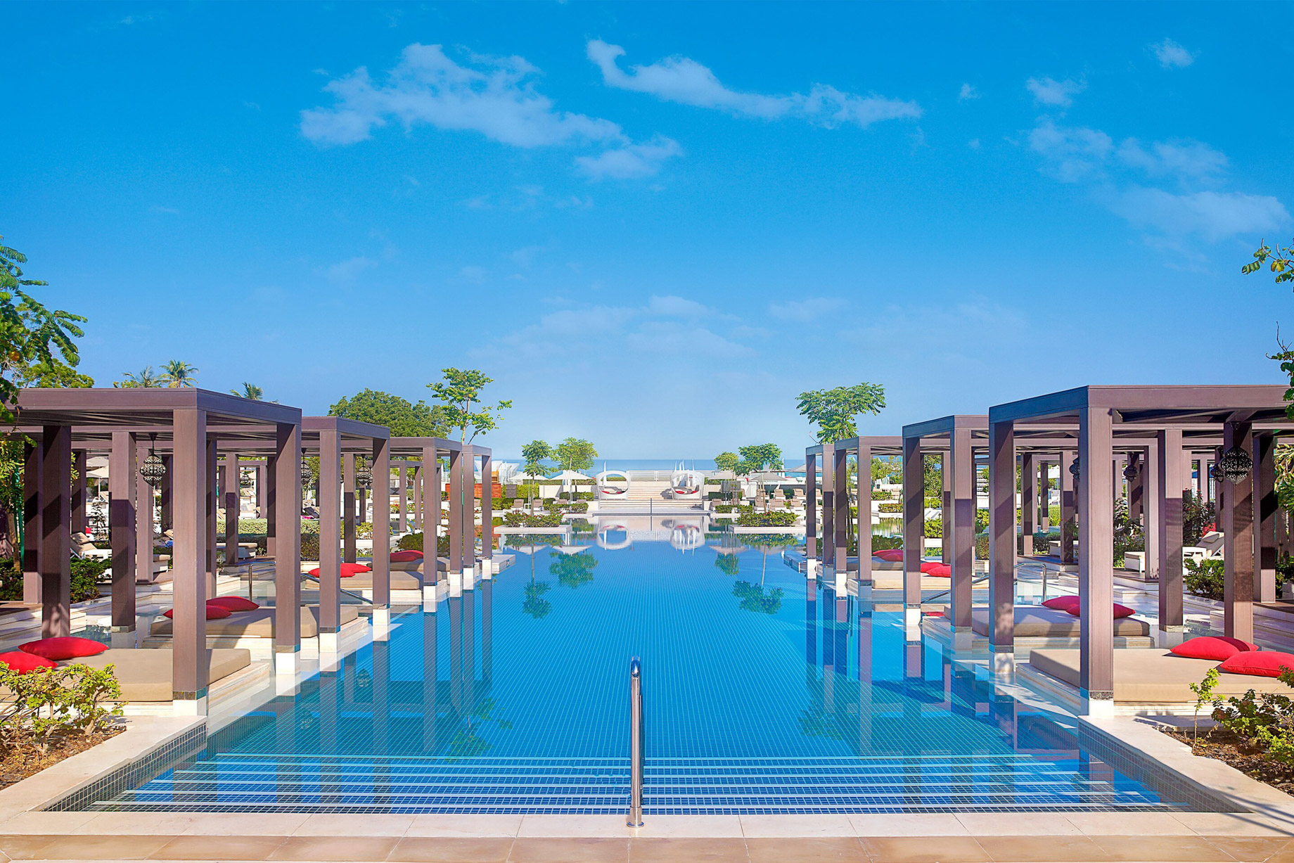 W Muscat Resort – Muscat, Oman – WET Outdoor Pool Ocean View