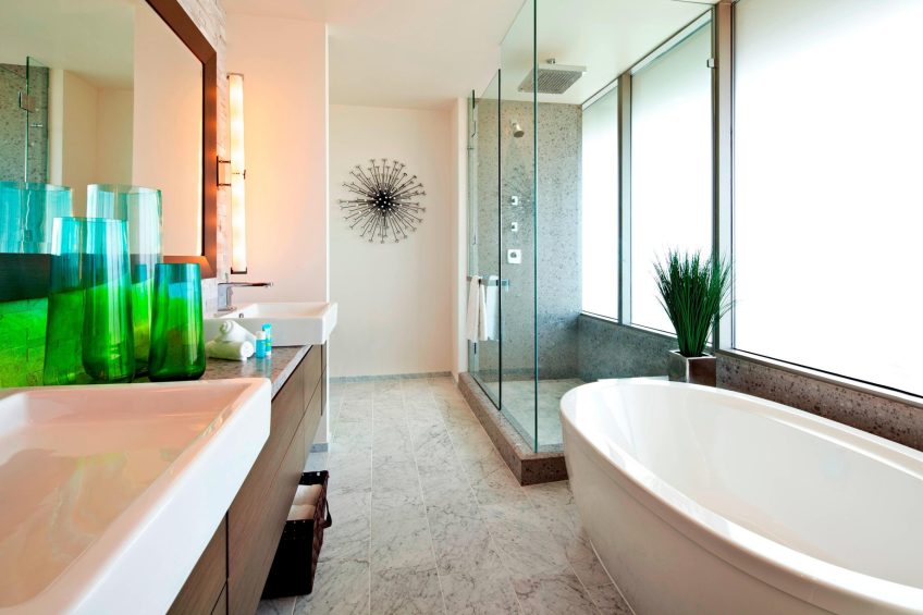 W Scottsdale Hotel - Scottsdale, AZ, USA - Extreme WOW Suite Master Bathroom