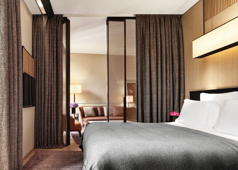 Bvlgari Hotel Milano - Milan, Italy - One Bedroom Suite Bedroom