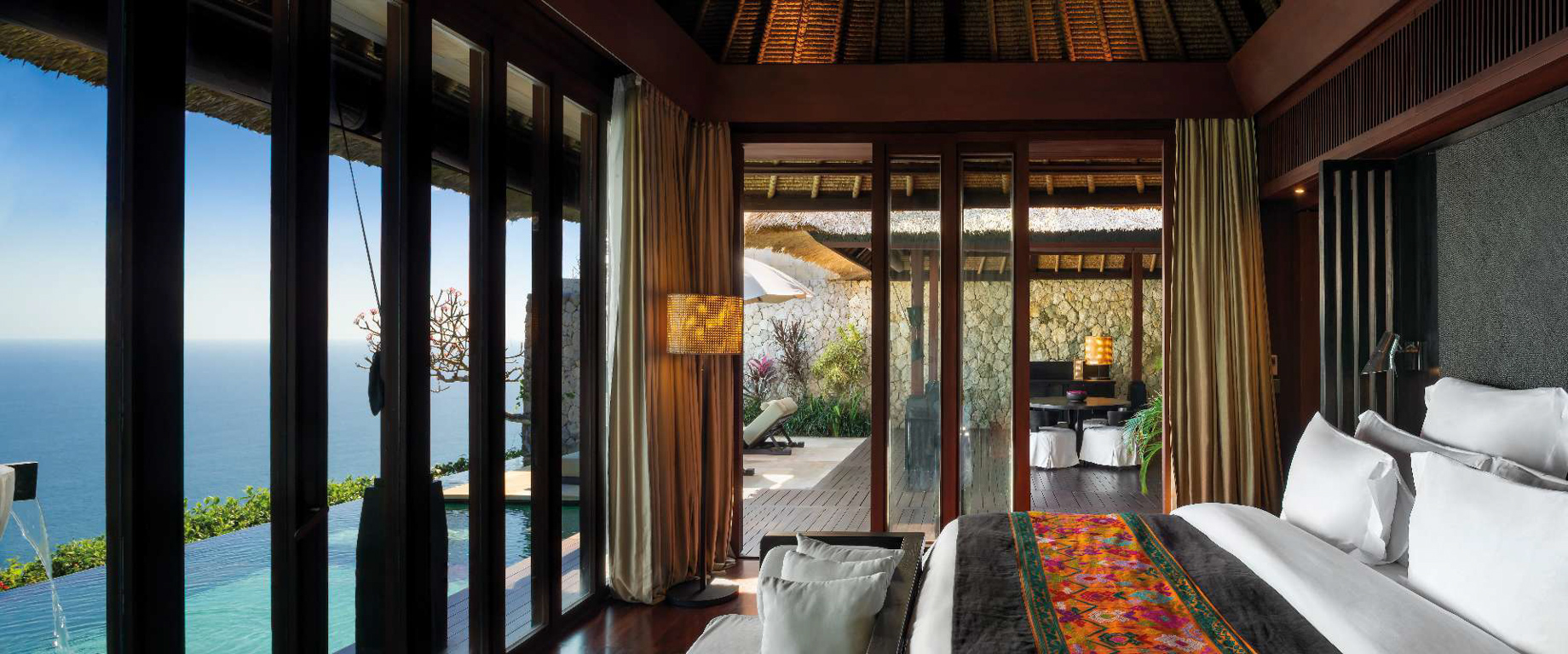 Bvlgari Resort Bali – Uluwatu, Bali, Indonesia – Ocean Cliff Villa Bedroom Ocean View