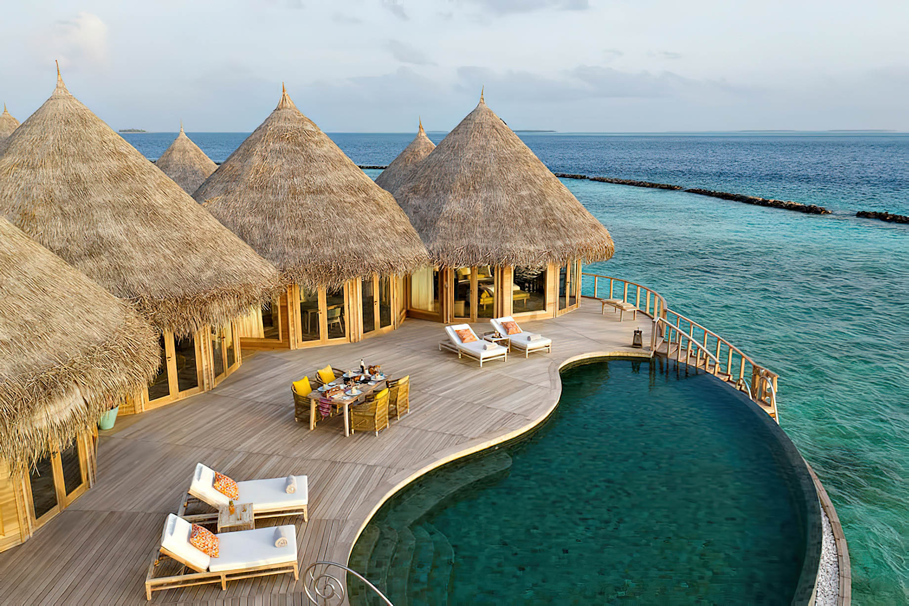 The Nautilus Maldives Resort – Thiladhoo Island, Maldives – The Nautilus Retreat Pool Deck