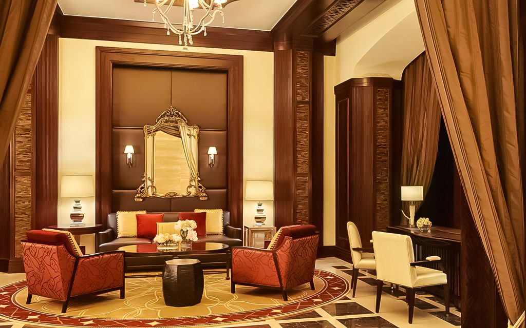 The St. Regis Abu Dhabi Hotel - Abu Dhabi, United Arab Emirates - Welcome Lounge