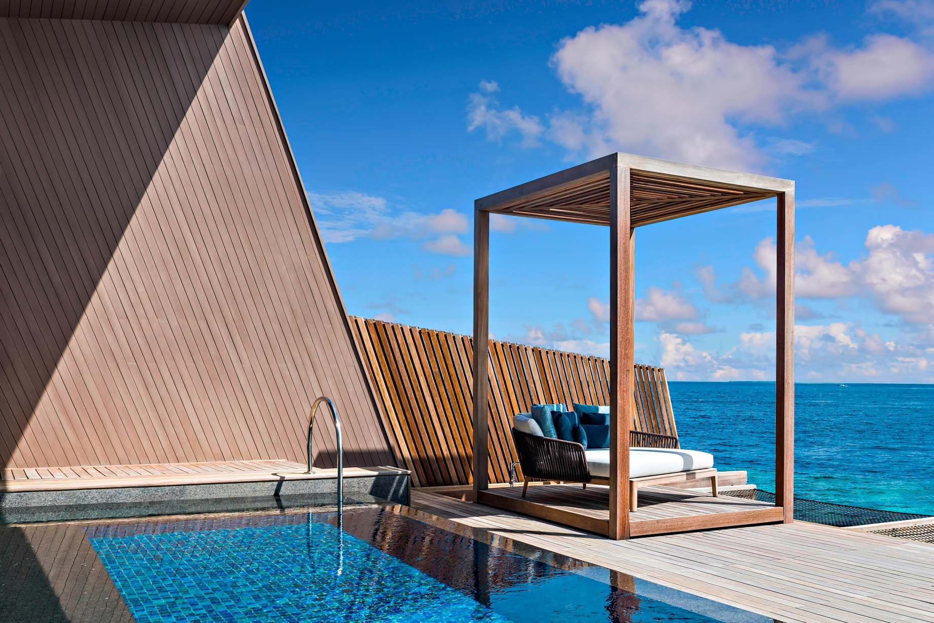 The St. Regis Maldives Vommuli Resort – Dhaalu Atoll, Maldives – St. Regis Overwater Suite Cabana