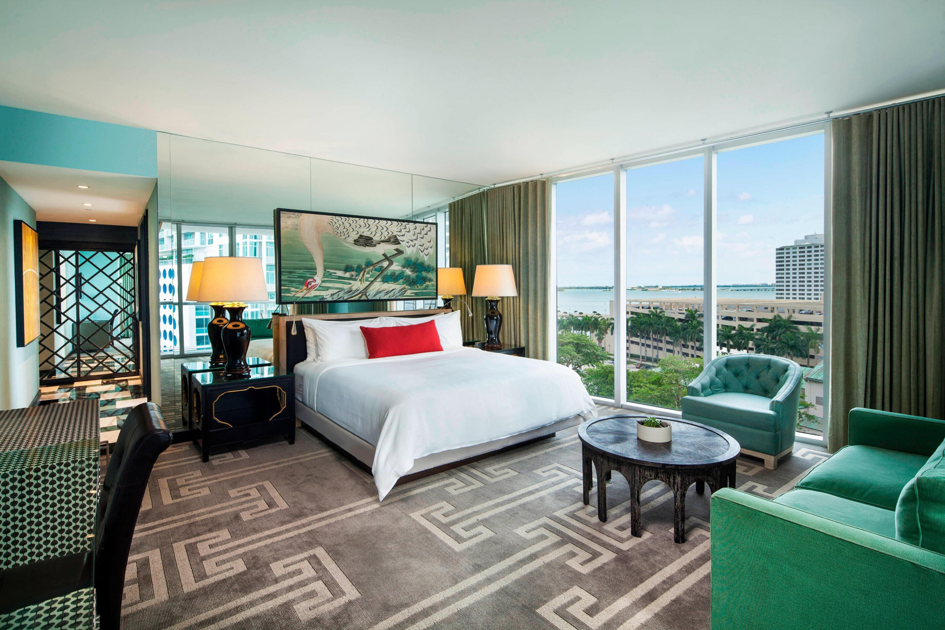 W Miami Hotel – Miami, FL, USA – Cool Corner King Guest Room