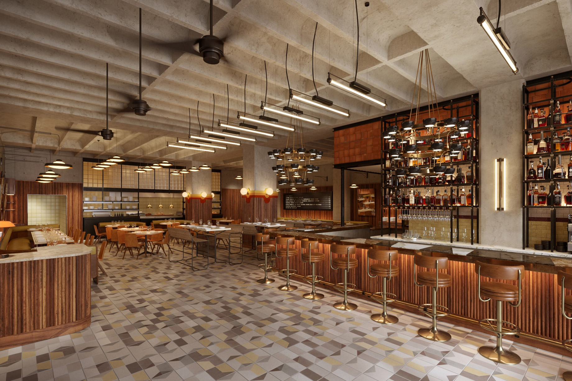 W Philadelphia Hotel - Philadelphia, PA, USA - Dolce Bar