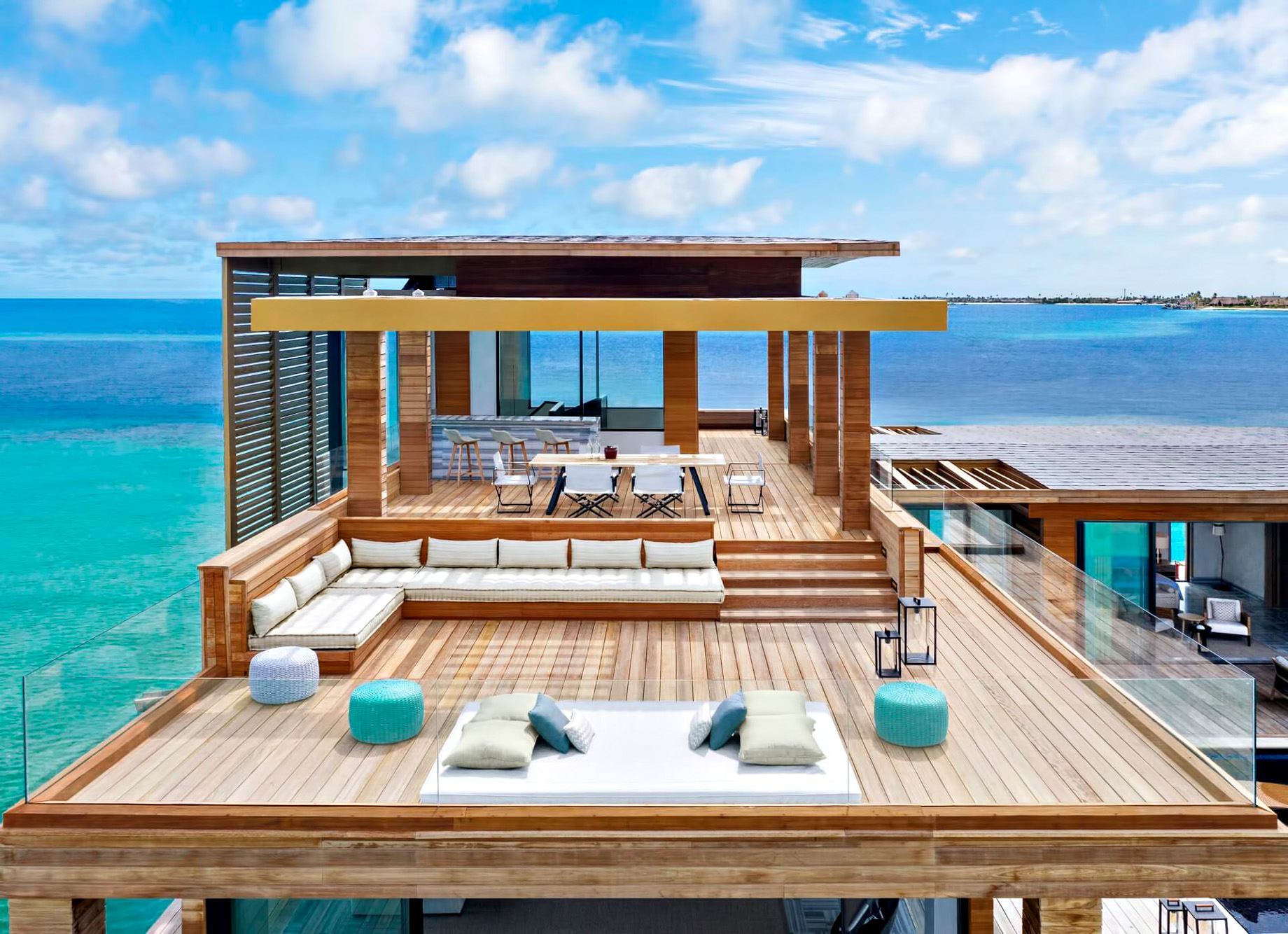 Waldorf Astoria Maldives Ithaafushi Resort – Ithaafushi Island, Maldives – Stella Maris Ocean Villa Infinity Pool Upper Deck