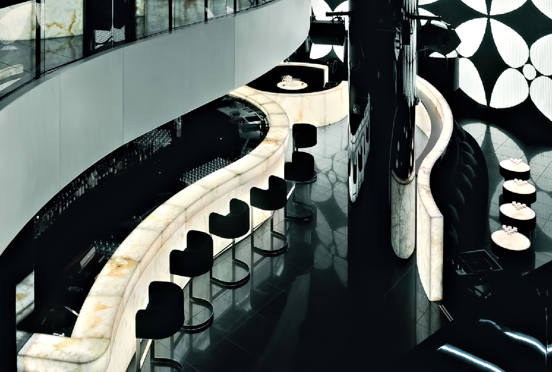 Armani Hotel Dubai – Burj Khalifa, Dubai, UAE – Armani Prive Night Club Bar and Lounge