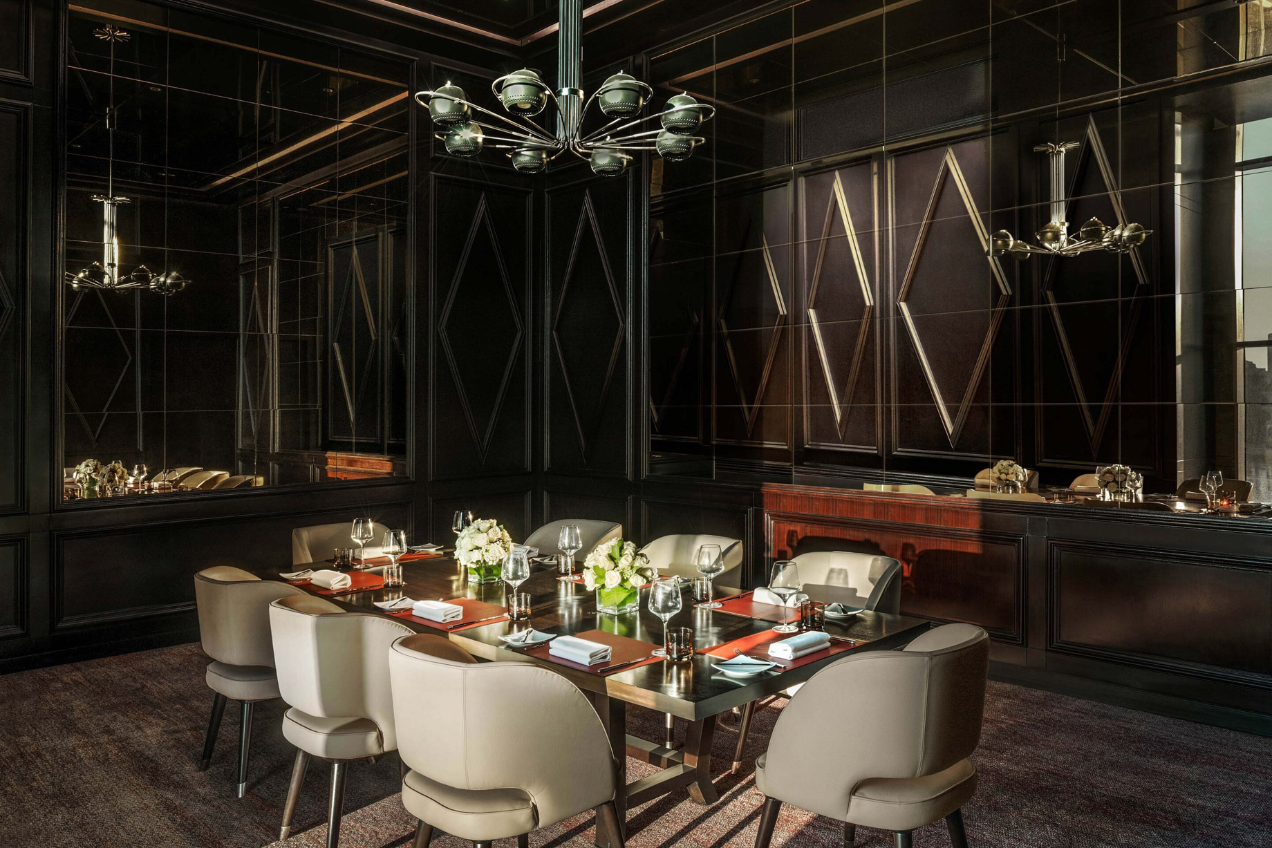 The St. Regis Cairo Hotel – Cairo, Egypt – J&G Steakhouse Restaurant Private Dining Table