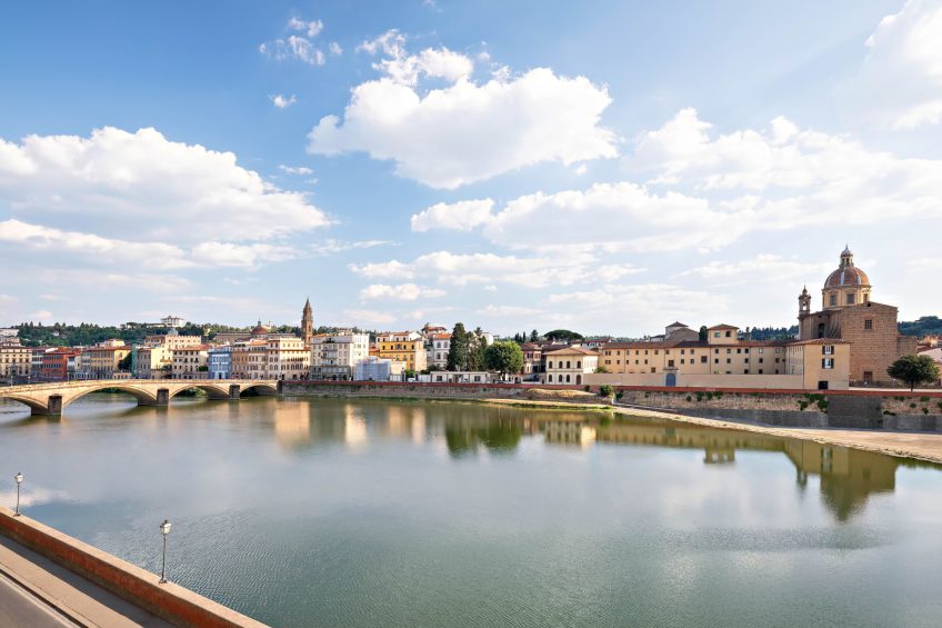 The St. Regis Florence Hotel - Florence, Italy - Arno River View