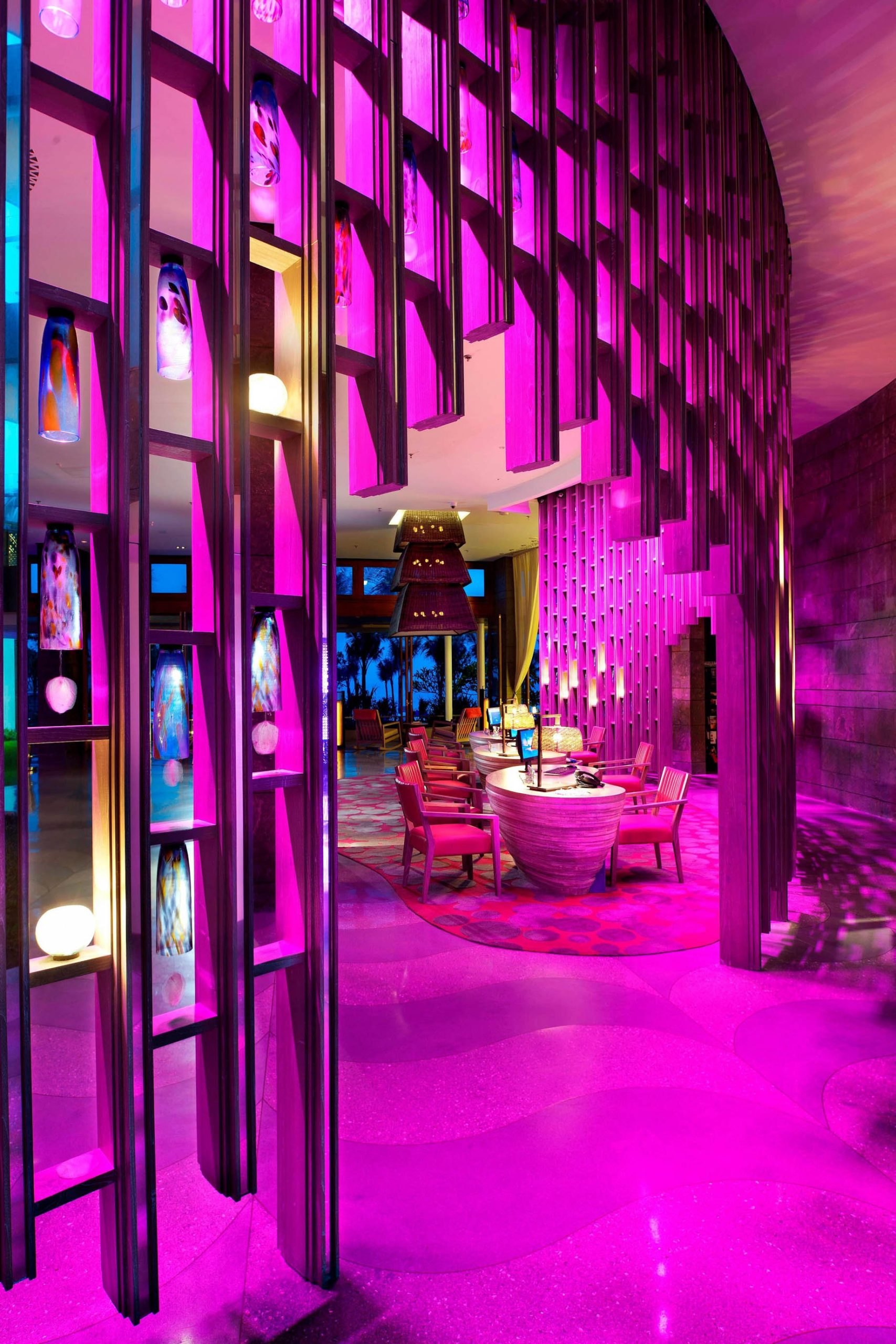 W Bali Seminyak Resort – Seminyak, Indonesia – W Lounge Tables