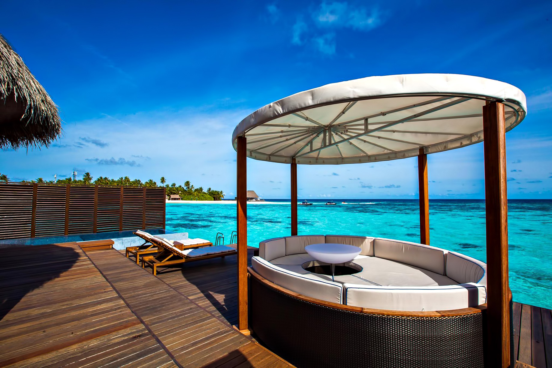 026 – W Maldives Resort – Fesdu Island, Maldives – Overwater Bungalow Pool Deck