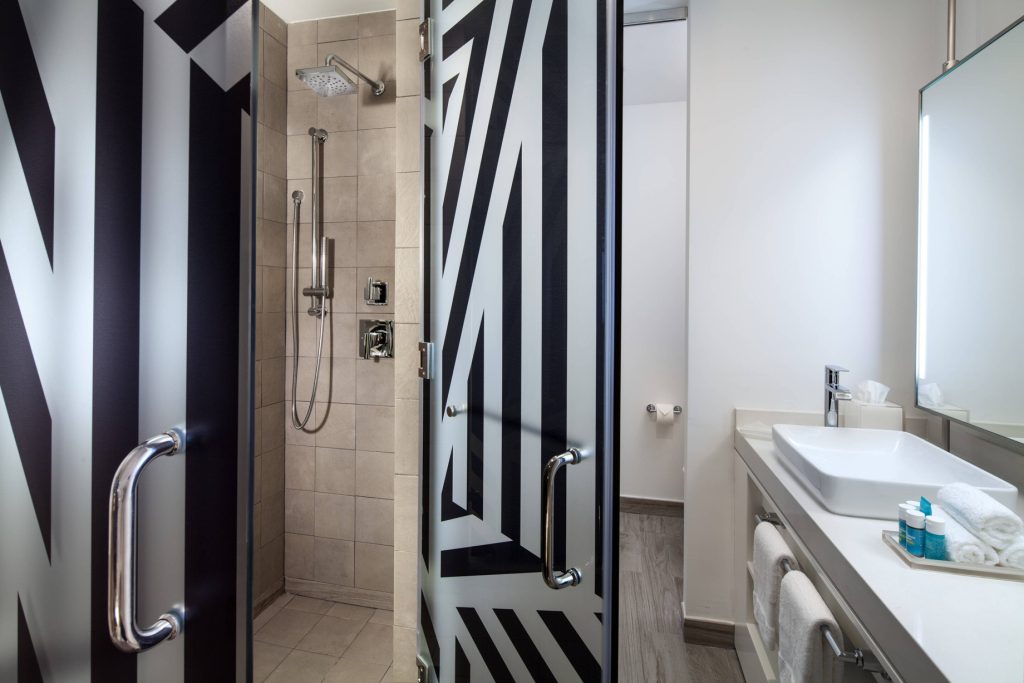 W Panama Hotel - Panama City, Panama - Guest Bathroom Shower