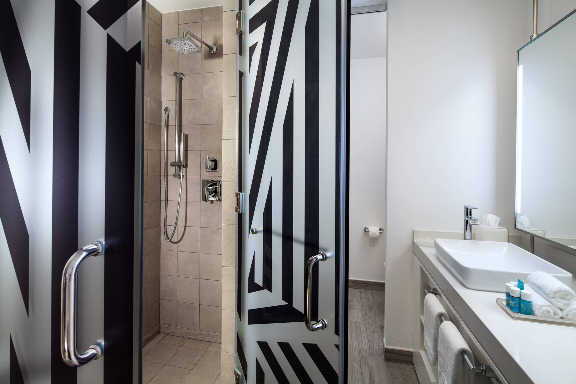 W Panama Hotel – Panama City, Panama – Guest Bathroom Shower