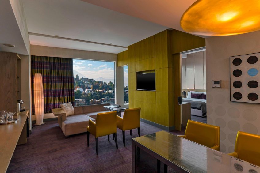 W Santiago Hotel - Santiago, Chile - Fantastic Suite Living Room