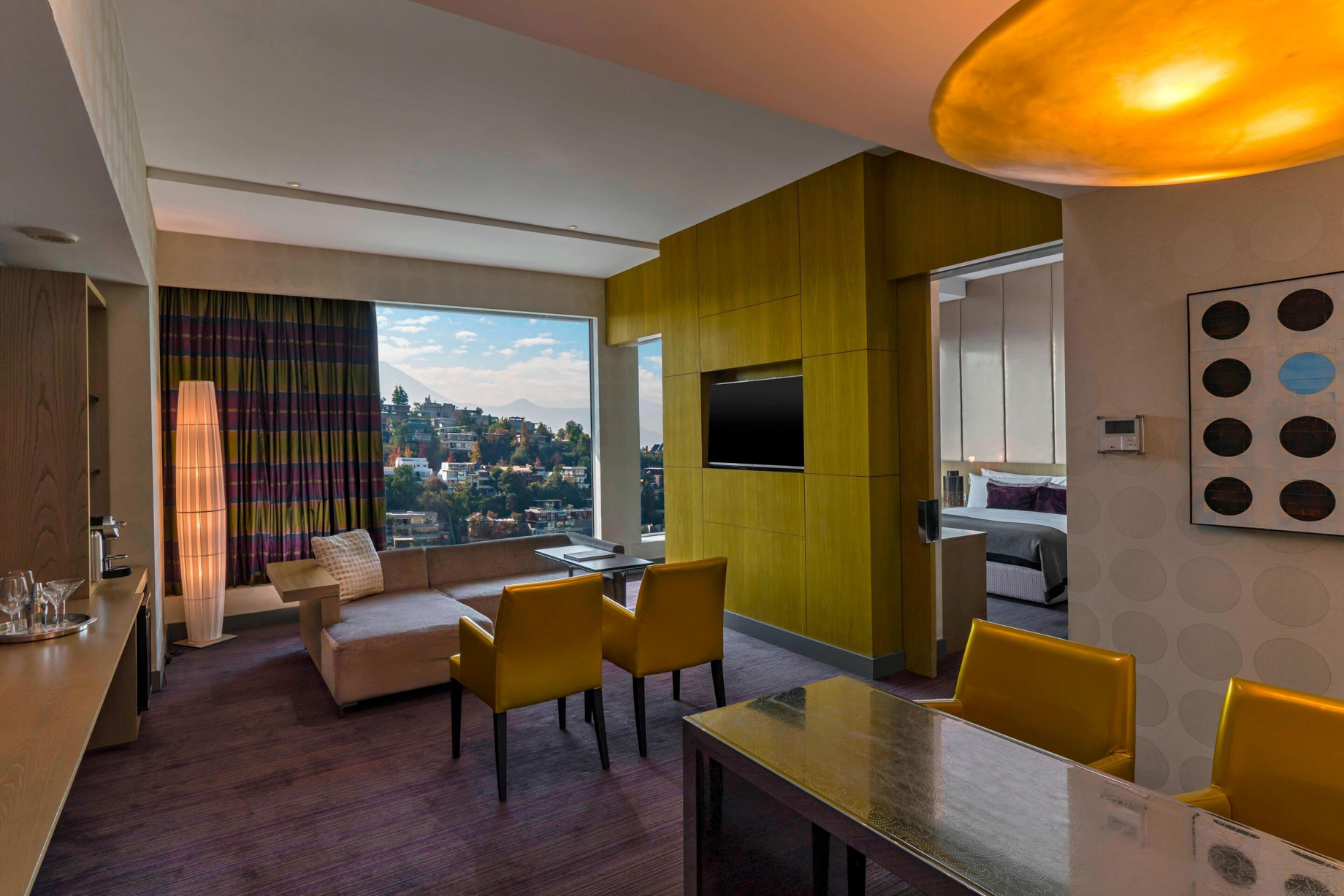 W Santiago Hotel – Santiago, Chile – Fantastic Suite Living Room